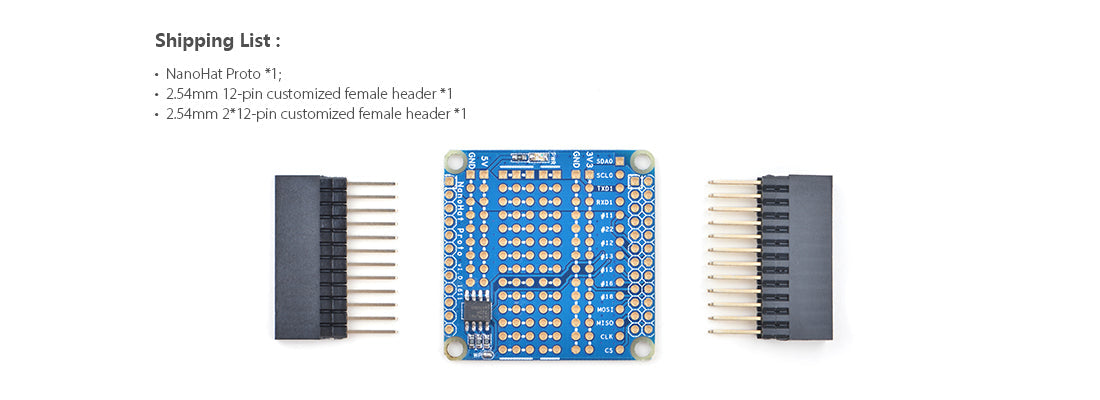 NanoHat Proto for NanoPi NEO/NEO2/Air/NEO Plus2