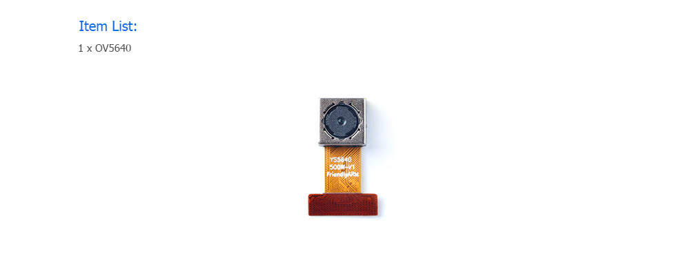 5MP Camera Module for NanoPi Duo2