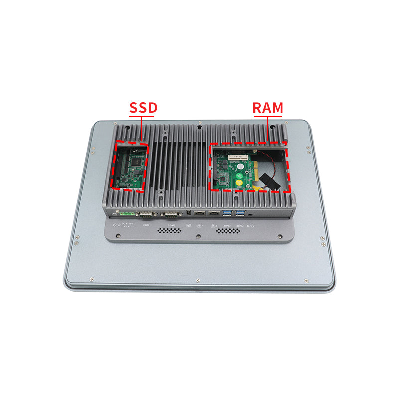 IWILL 12,1" A116 Intel EMBEDDED FLAT PANEL PC SSD and RAM