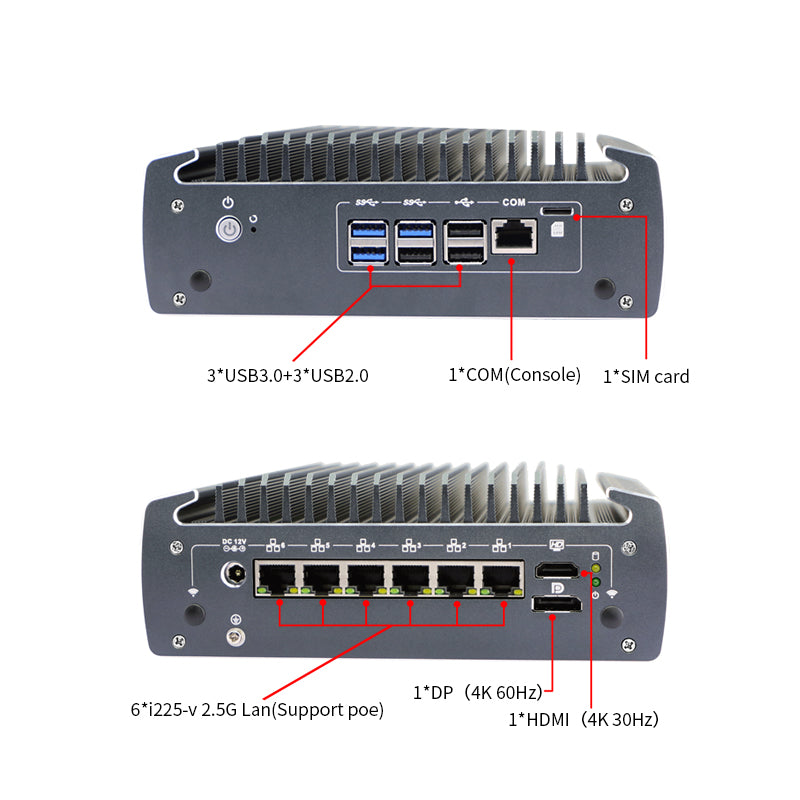 IWILL N3061 Intel 10th Generation Core i5 Industrial Mini PC