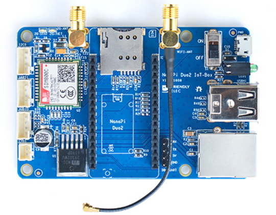 IoT-2G Application Carrier Board for NanoPi Duo2 MOQ 500pcs