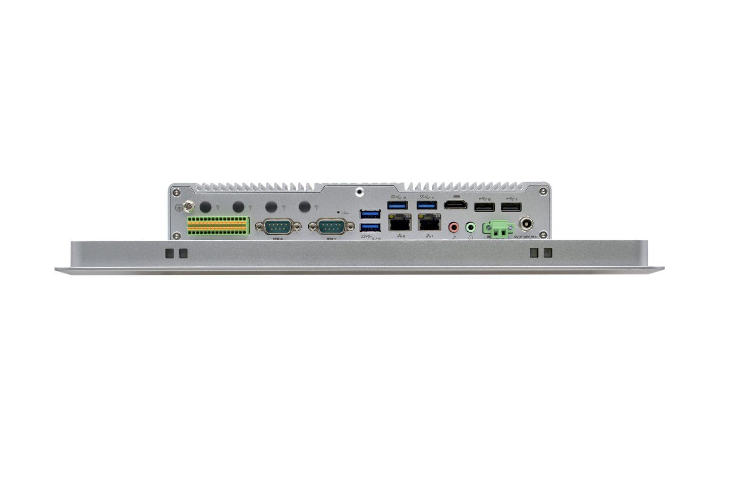 15.6″ Intel i5-7300U Fanless Design High-End Windows/Linux Industrial Panel PC with IP65 Front Panel