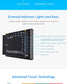 7" inch RK3288 2x INT SPK All in One HMI Android Panel PC, ControlHUB Series, IPS, ABS Frame