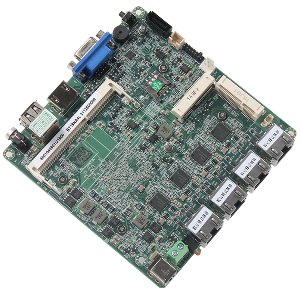PIESIA BT19NA4L J1900 CPU NANO INDUSTRIAL MINI PC & ITX BOARDS