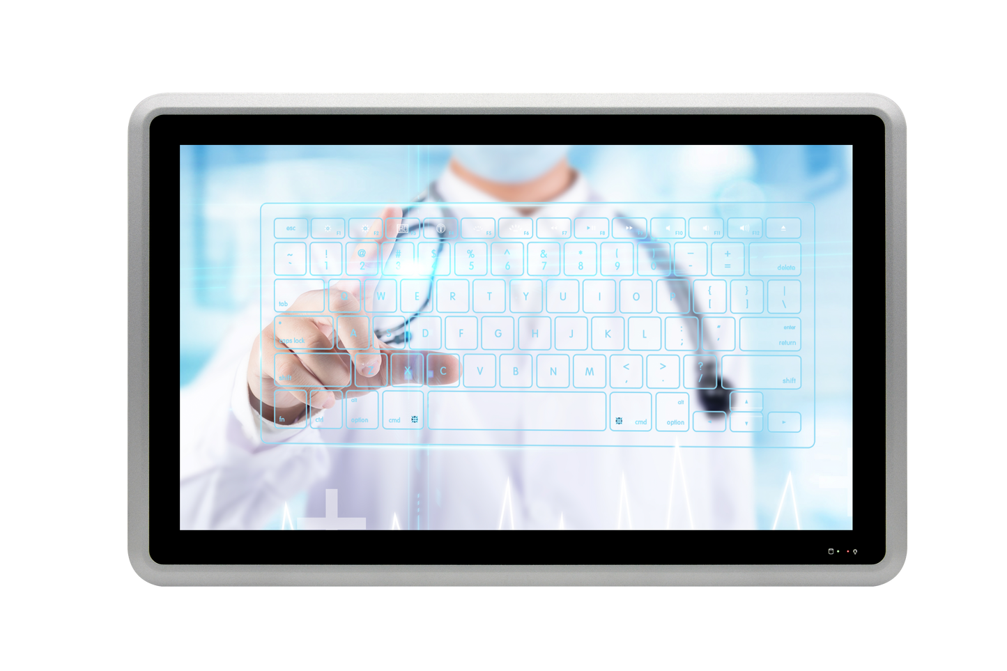 15.6″ Intel i5-7300U Fanless Design High-End Windows/Linux Industrial Panel PC with IP65 Front Panel