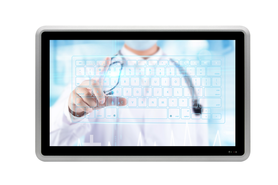 15.6″ Intel i5-7300U Fanless Design High-End Windows/Linux Industrial Panel PC with IP65 Front Panel