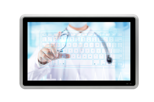 15.6″ Intel i5-7300U Fanless Design High-End Windows/Linux Industrial Panel PC with IP65 Front Panel