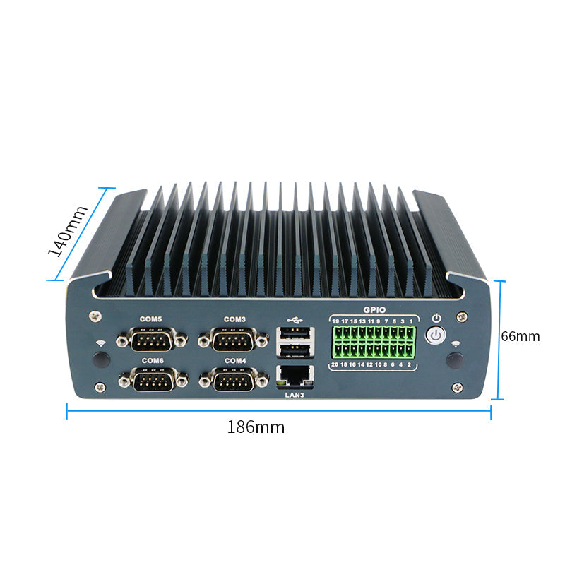 IWILL IBOX-1226 Intel Celeron J6412 Industrial Mini PC