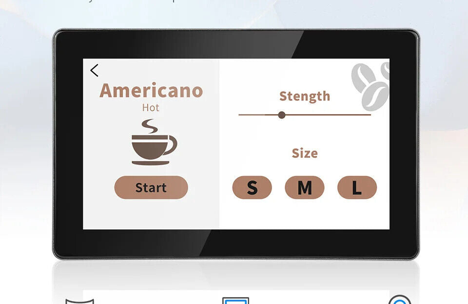 7" inch RK3288 2x INT SPK All in One HMI Android Panel PC, ControlHUB Series, IPS, ABS Frame