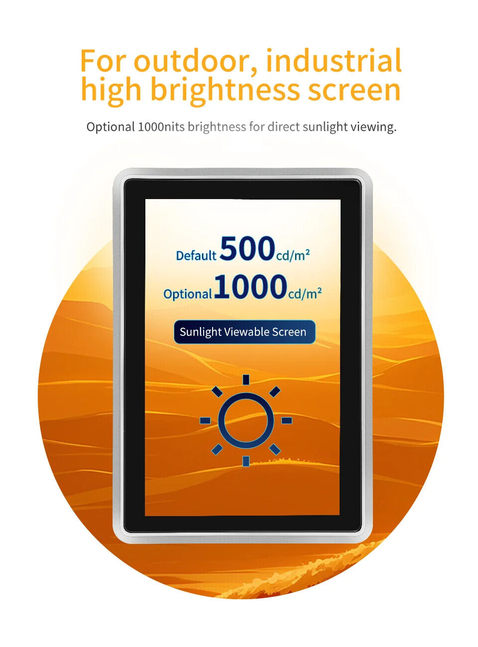 10.1" inch A133P 2x INT SPK All in One HMI Android Panel PC, ControlHUB Series, IPS, ABS Larger Frame