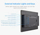 10.1" inch RK3568 2x INT SPK All in One HMI Android Panel PC, ControlHUB Series, IPS, ABS Frame