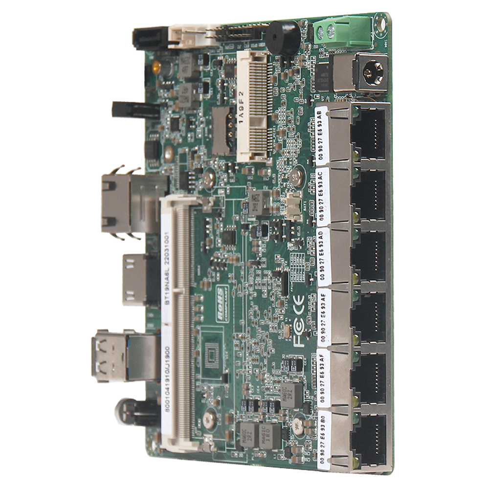 PIESIA BT19NA6L J1900 CPU NANO INDUSTRIAL MINI PC & ITX BOARDS