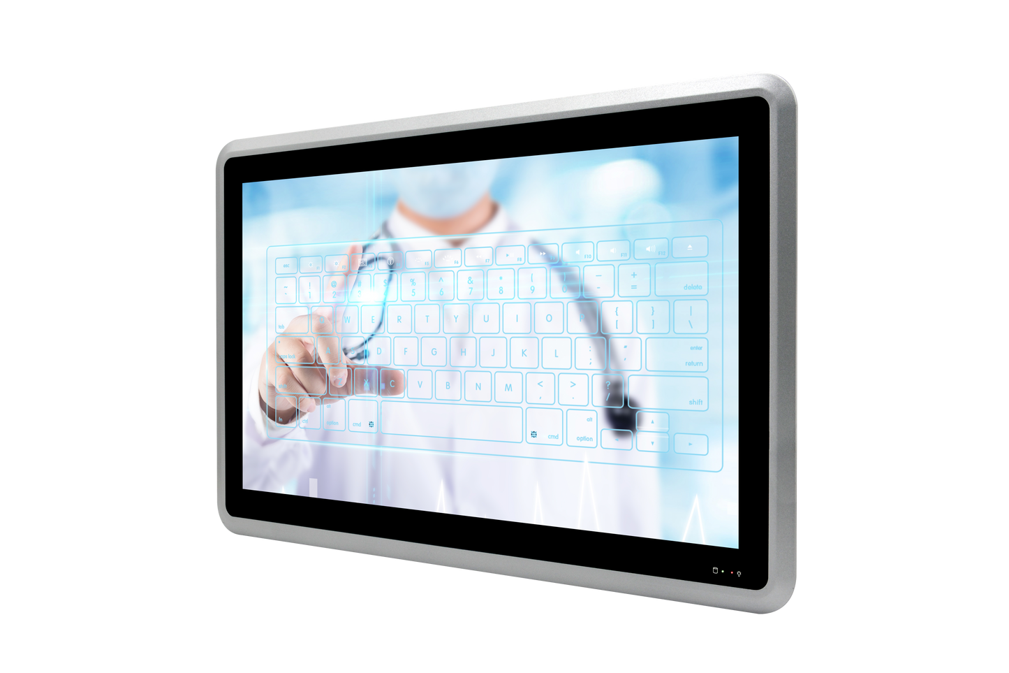 15.6″ Intel i5-7300U Fanless Design High-End Windows/Linux Industrial Panel PC with IP65 Front Panel