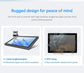 10.1" inch RK3568 2x INT SPK All in One HMI Android Panel PC, ControlHUB Series, IPS, ABS Frame