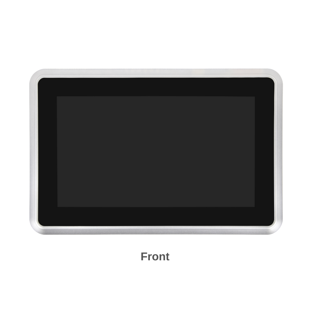7" inch RK3568 2x INT SPK All in One HMI Android Panel PC, ControlHUB Series, IPS, ABS Larger Frame