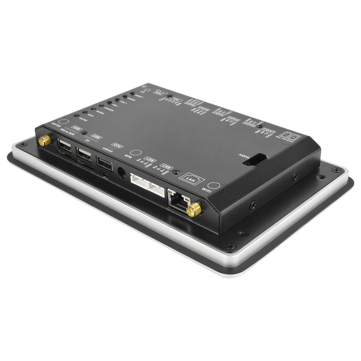 7" inch A133P All in One HMI Android Panel PC, ControlHUB Series, IPS, AL Frame