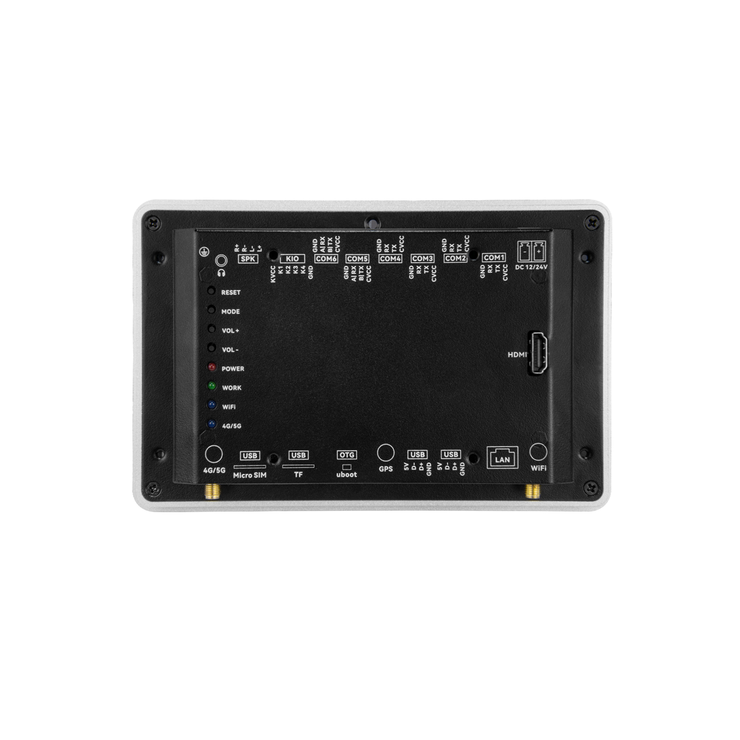7" inch A133P All in One HMI Android Panel PC, ControlHUB Series, IPS, AL Frame