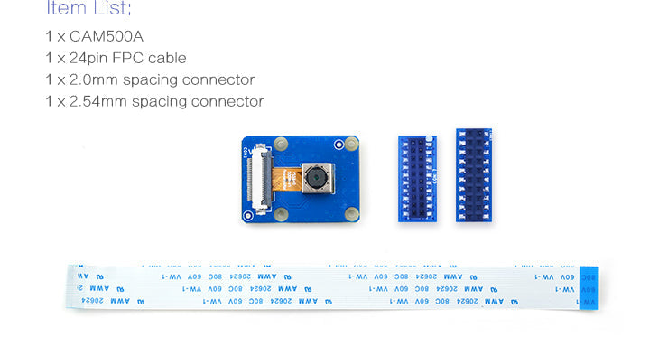 CAM500A - 5MP 1080p Camera Module with OV5640 Chip