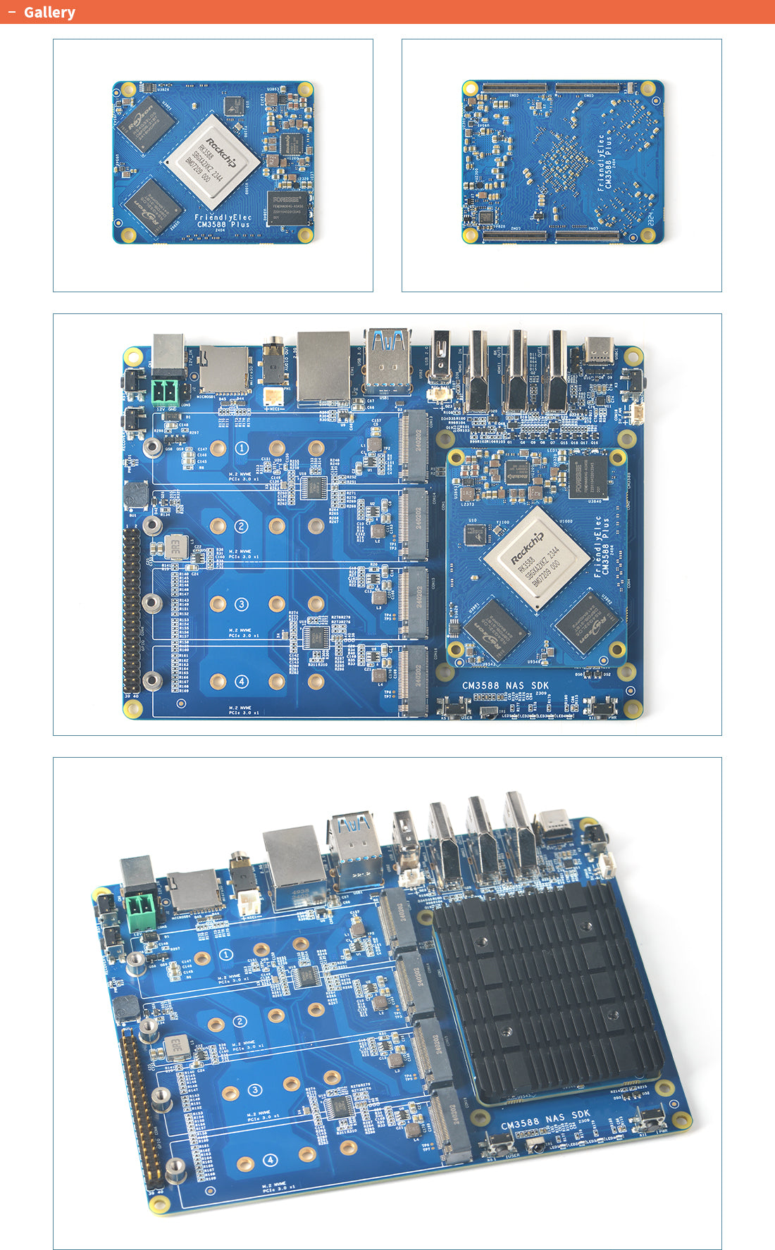 Friendly Elec NanoPi CM3588 Plus CPU Board Only