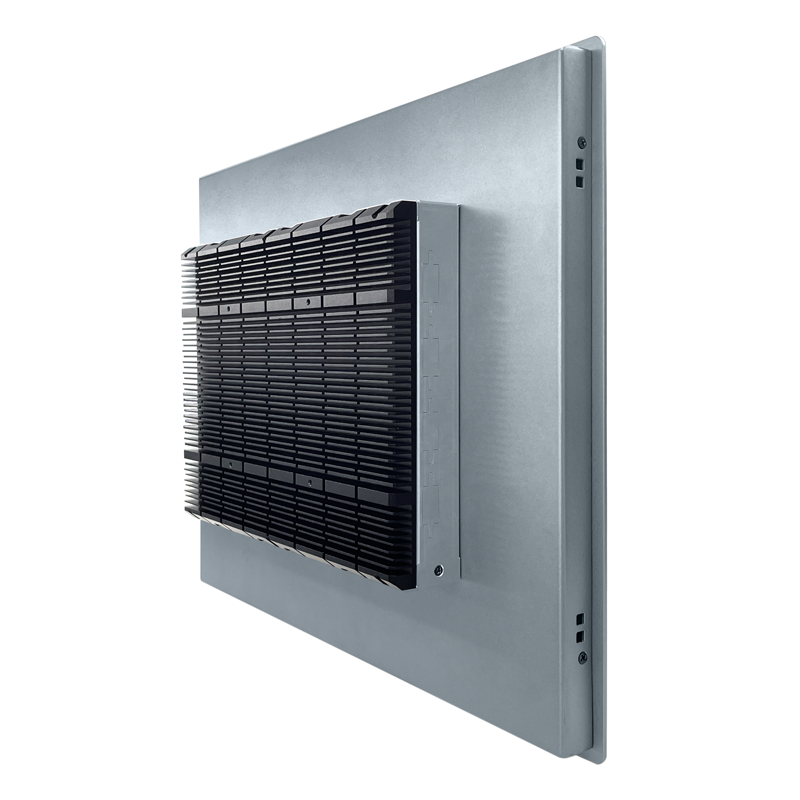 21.5" inch Industrial Flat Panel PC Windows i3 8GB DDR4 128GB All In One PC with Capacitive Touch – Mount Type C - Back