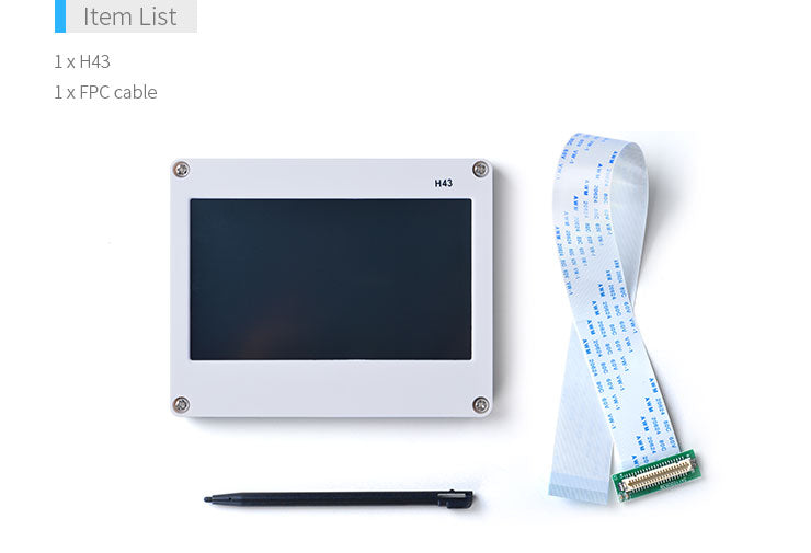 Friendly Elec H43 4.3inch Resistive Touch Screen LCD 480x272