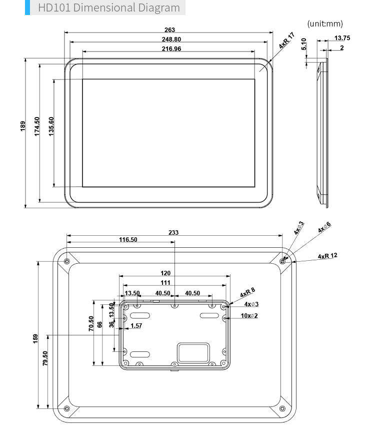 Friendly Elec 10.1 inch Capacitive Touch Screen LCD 1280x800