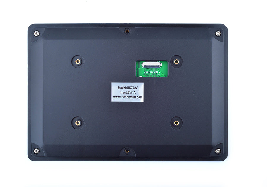 Friendly Elec HD702V 7inch LVDS Cap-Touch HD Display Back