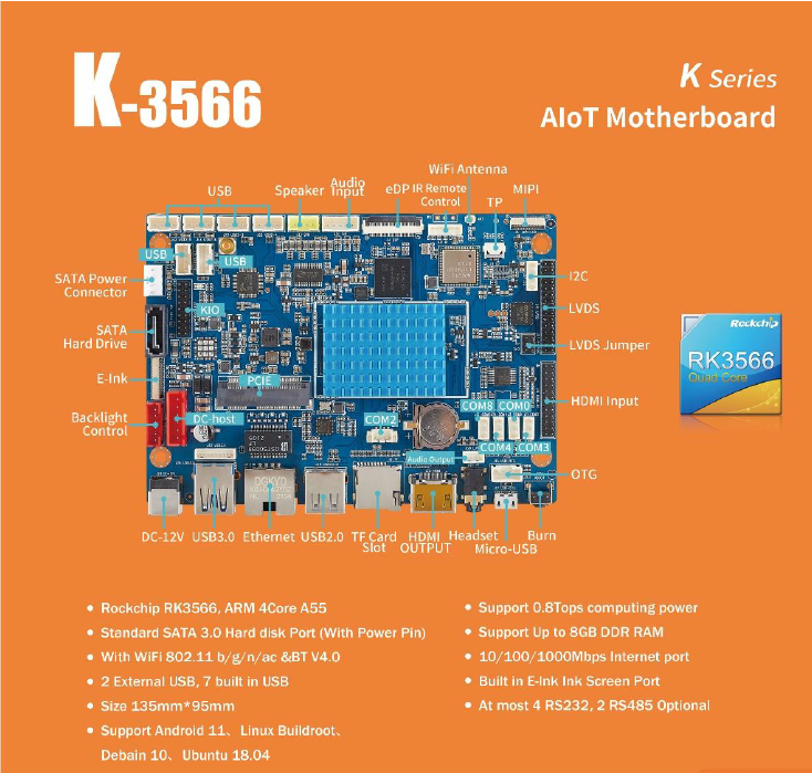 LIONTRON K-3566 Smart Vending Machine Board