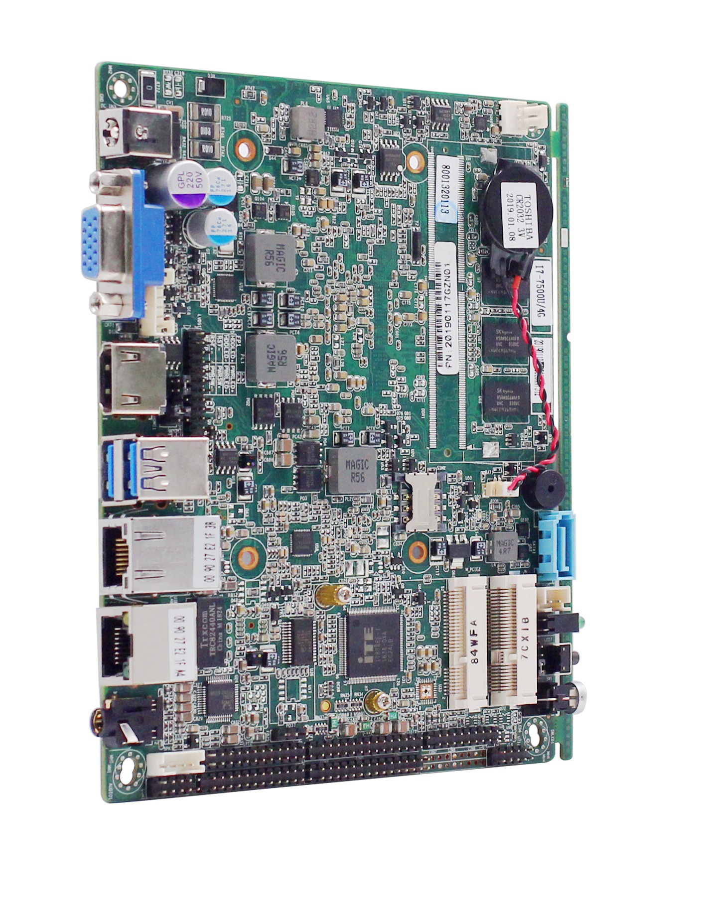 PIESIA KU250Z3AW Z-3.5 inch Baby Lake-U Series INDUSTRIAL MINI PC & ITX BOARDS