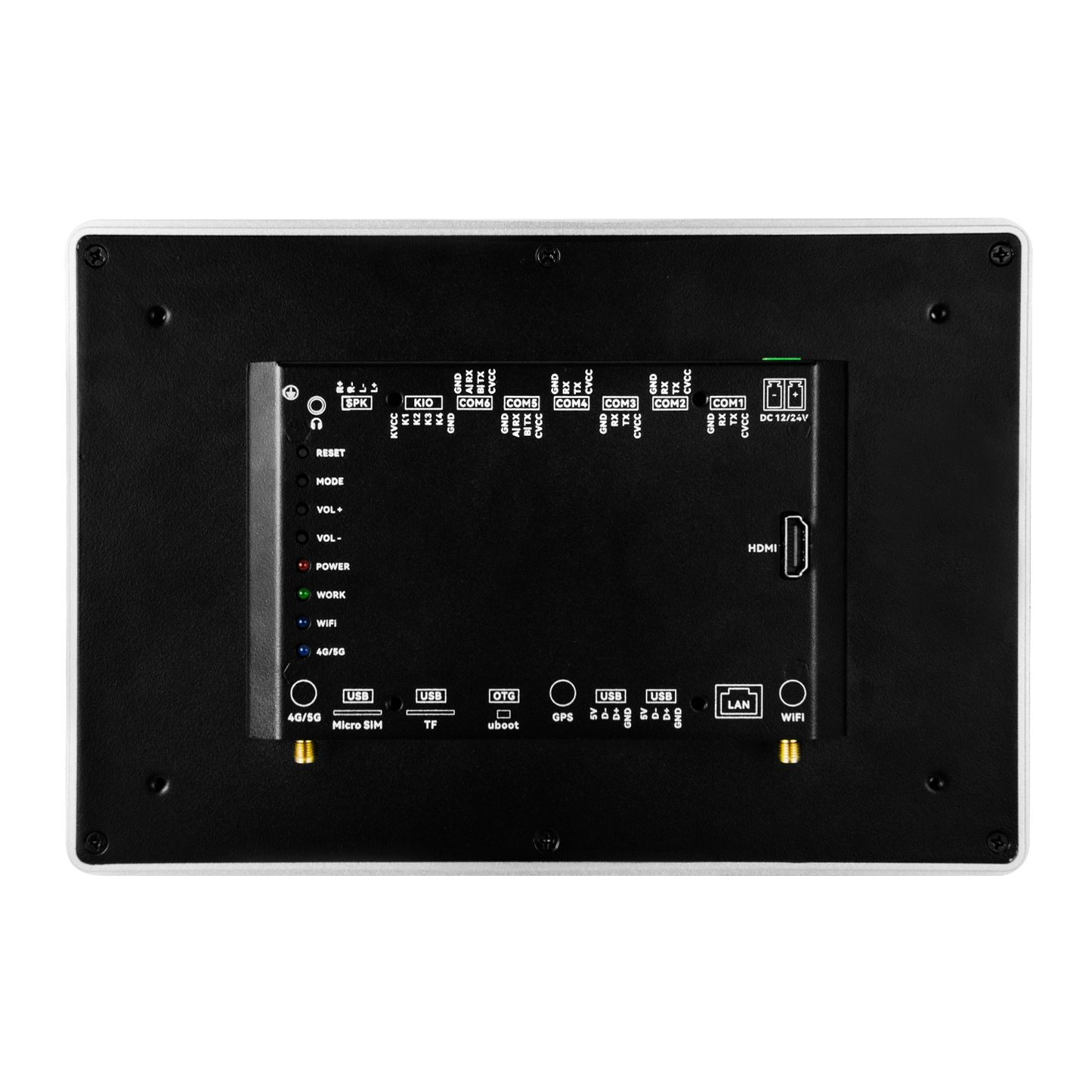 10.1" inch RK3288 All in One HMI Android Panel PC, ControlHUB Series, IPS, AL Frame