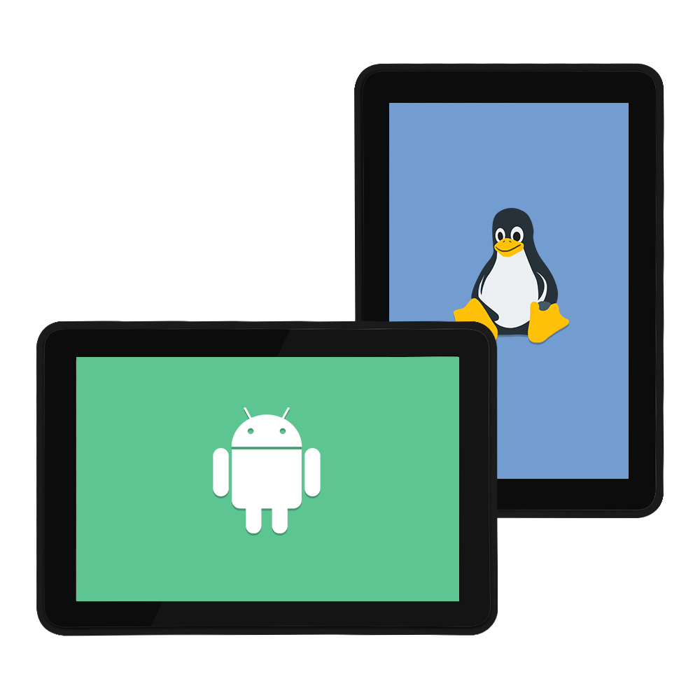 10.1" inch RK3288 All in One HMI Android Panel PC, ControlHUB Series, IPS, ABS Frame