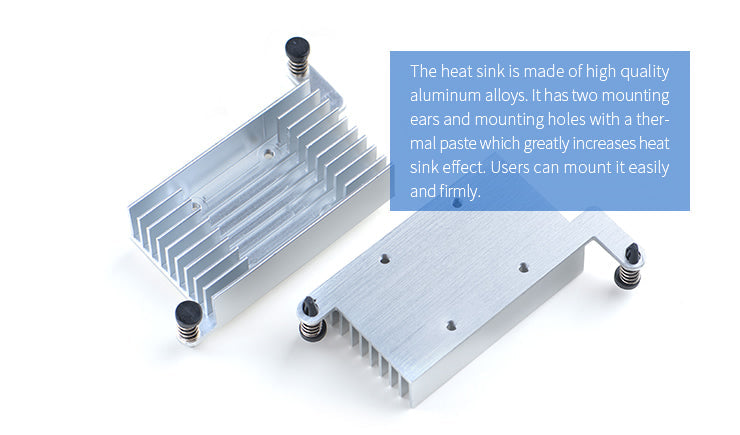 Cooling Set for M3: Combination of Heat Sink & Cooling Fan
