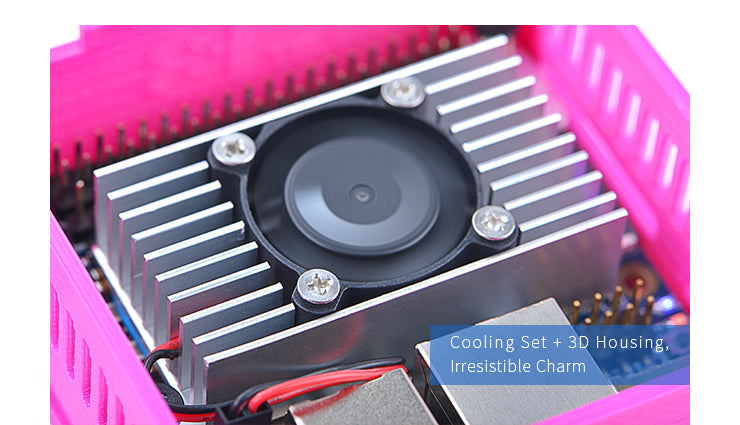 Cooling Set for M3: Combination of Heat Sink & Cooling Fan