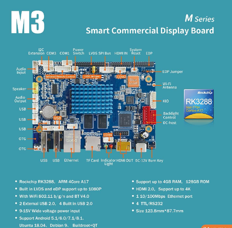 LIONTRON M3 Smart Commercial Display Board