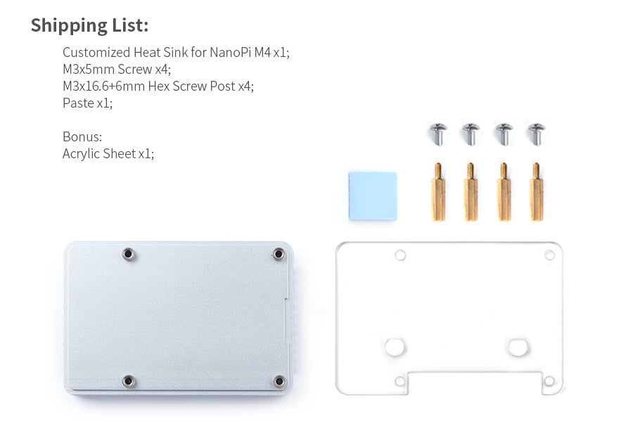 NanoPi M4 Heat Sink