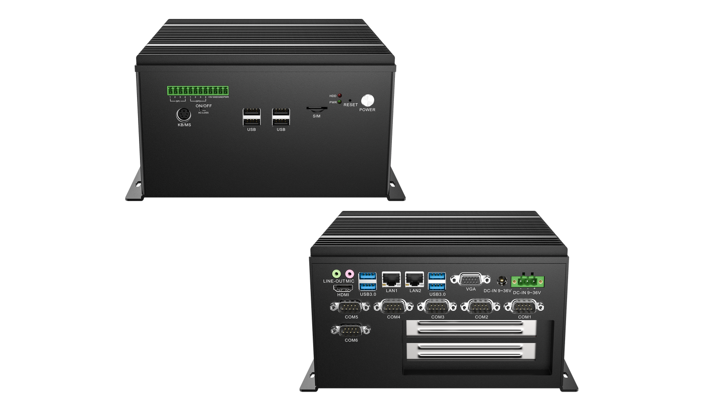 Darveen MBC-7111 Intel Core I7 Fanless Industrial Embedded Box Computer