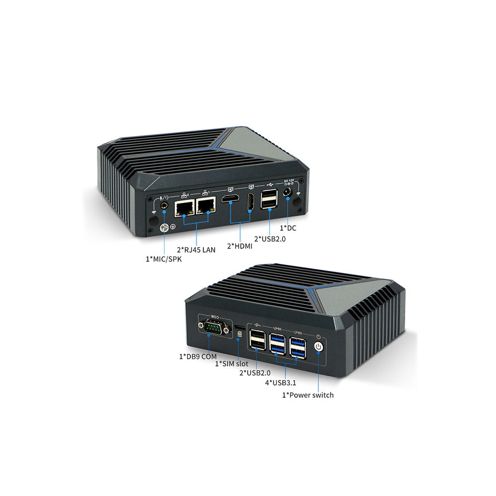 IWILL N1221 Intel Celeron J6412 Industrial Mini PC