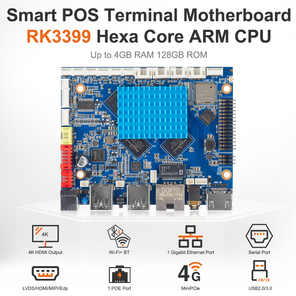 LIONTRON PX-3399 Smart POS Terminal Motherboard