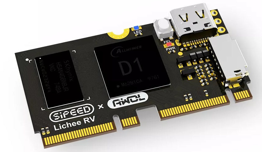 The Sipeed Lichee RV Dock Allwinner D1 Development Board
