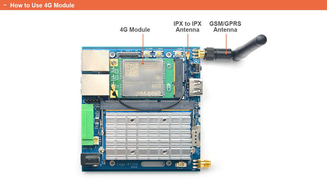 Friendly Elec SOM-4418 + Edge-RT300 Board