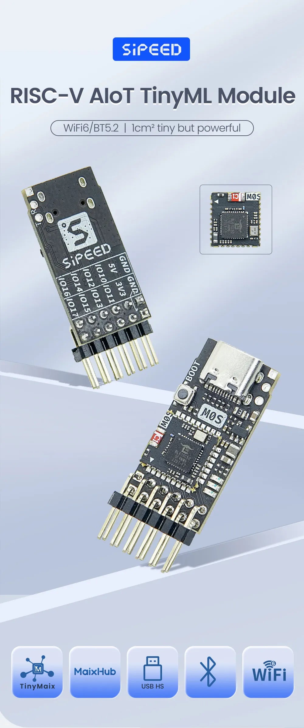 Sipeed Maix Zero M0 Sense Module