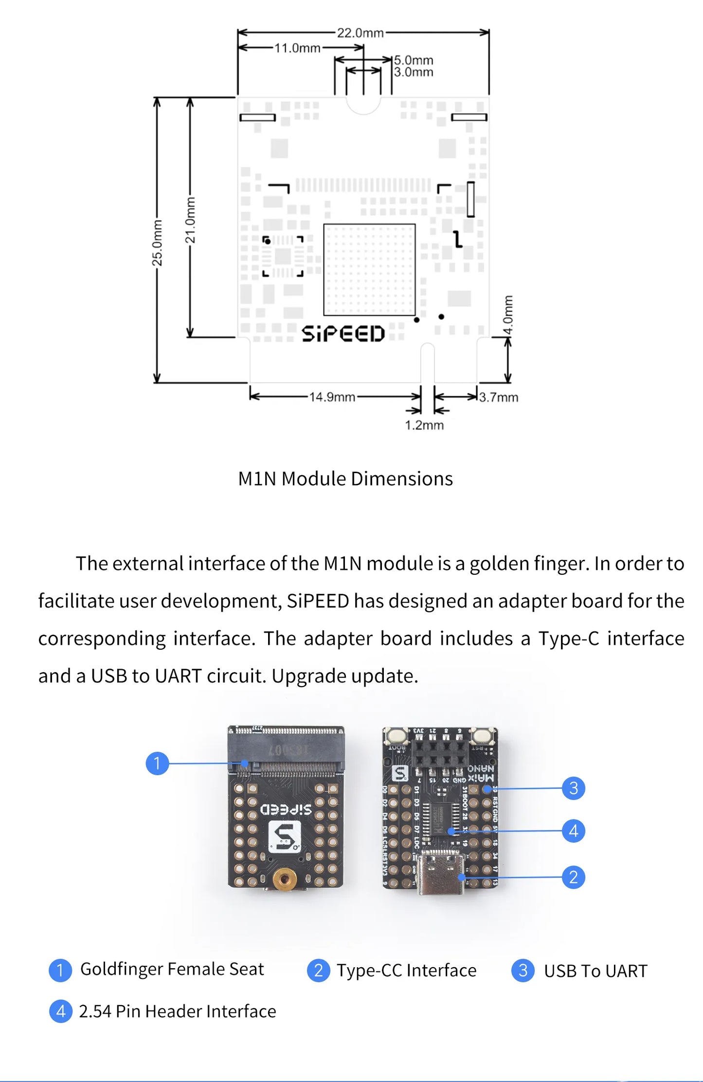 Sipeed Maix I M1N Board