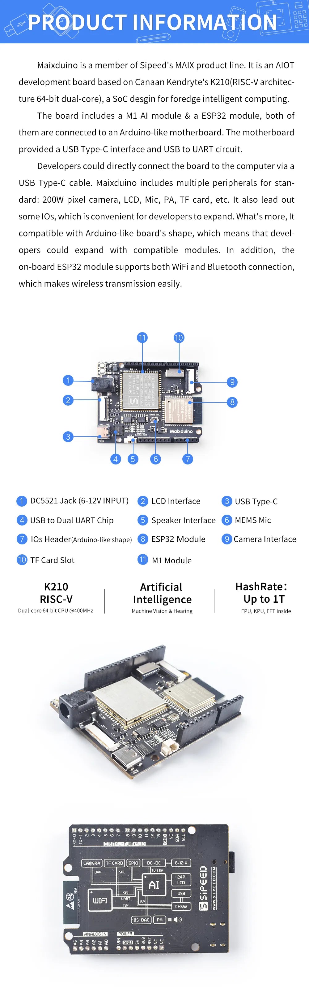 Sipeed Maix Duino