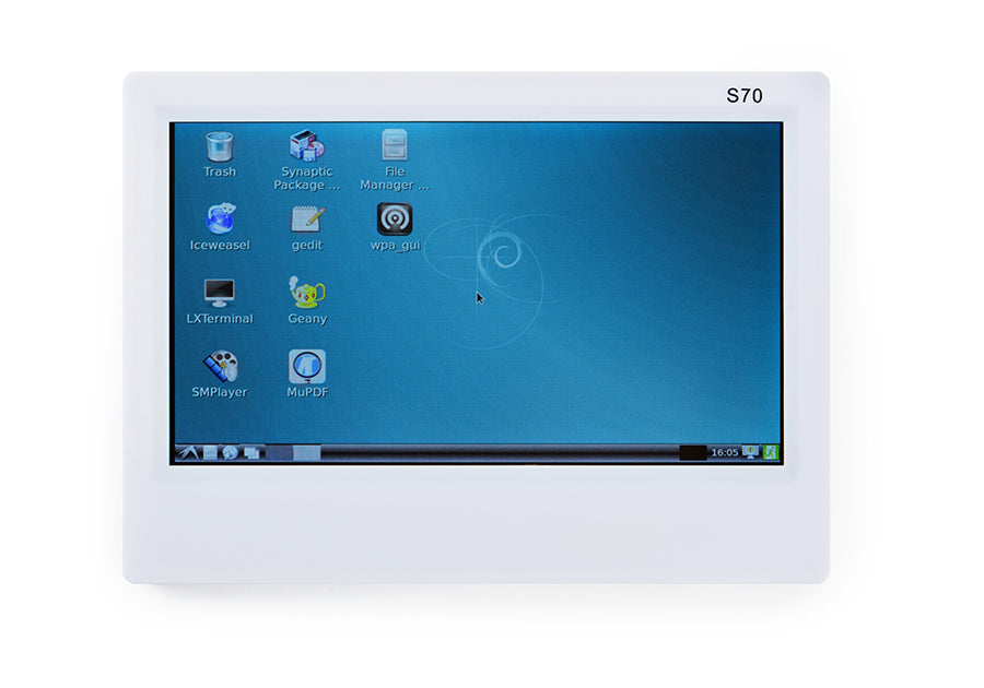 S70B 7 inch resistive touch screen LCD 800x480