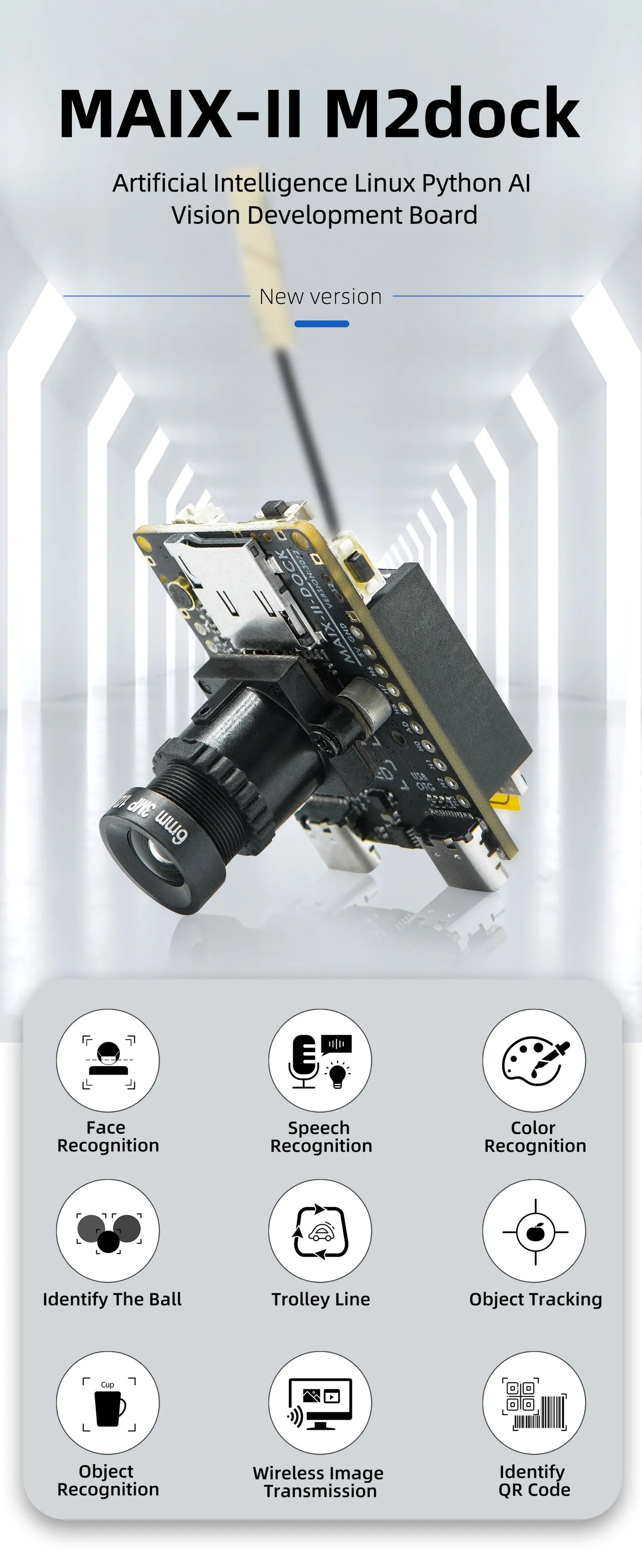 Sipeed MAIX-II M2 Core Board and Dock 