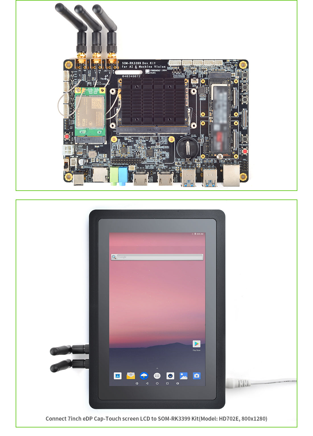 Friendly Elec SOM-RK3399V2 Dev Kit