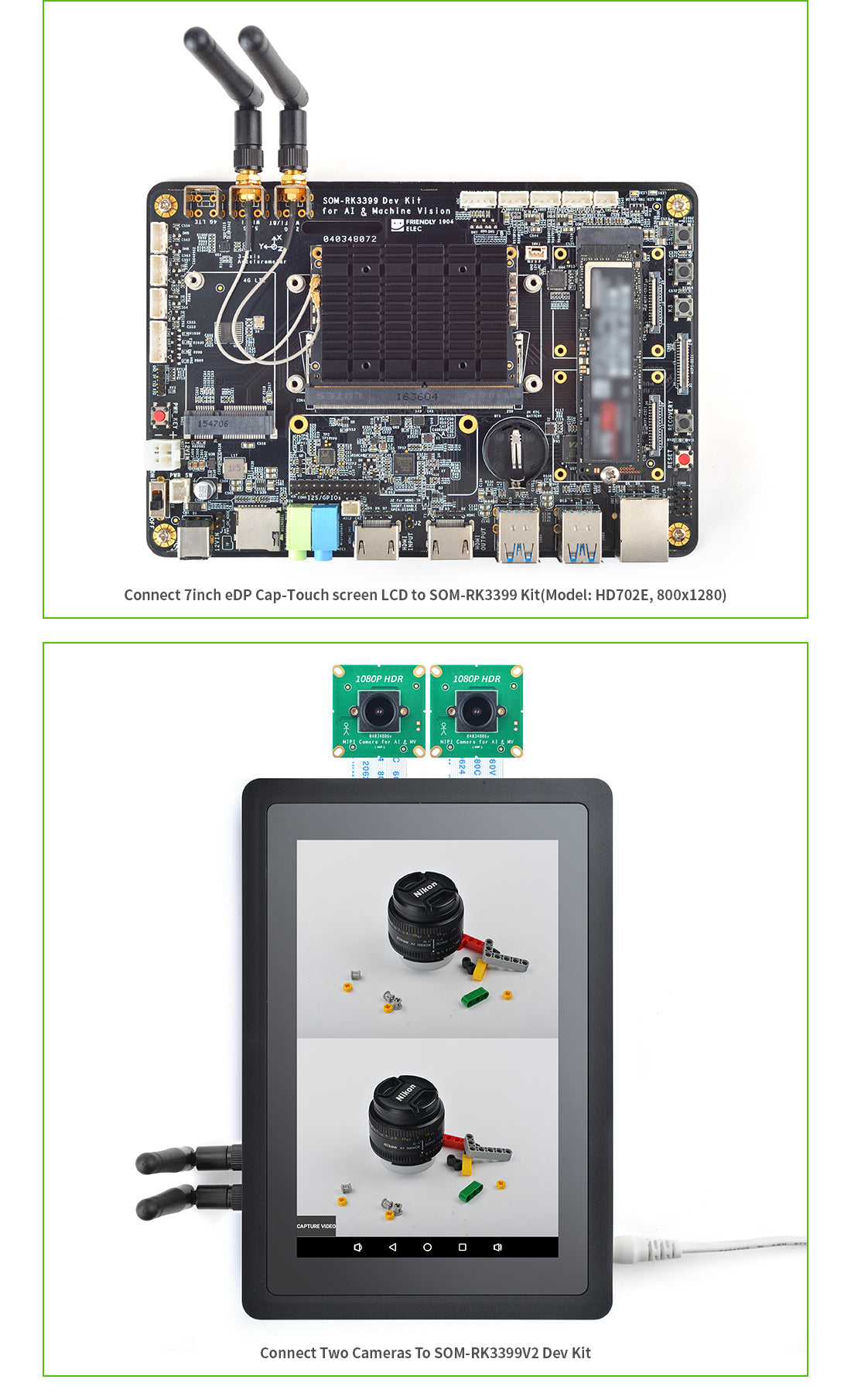 Friendly Elec SOM-RK3399V2 Dev Kit