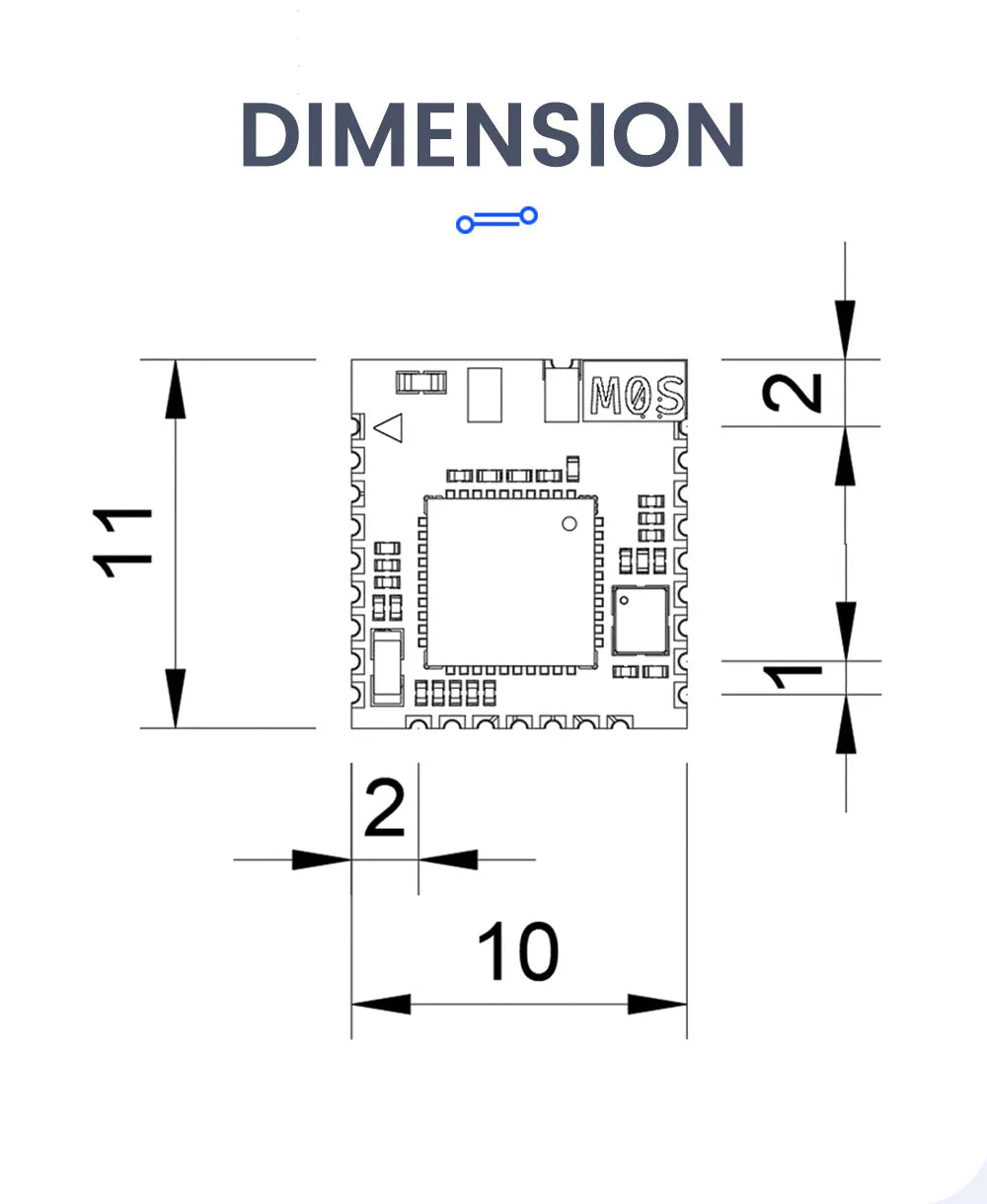 Sipeed Maix Zero M0 Sense Module