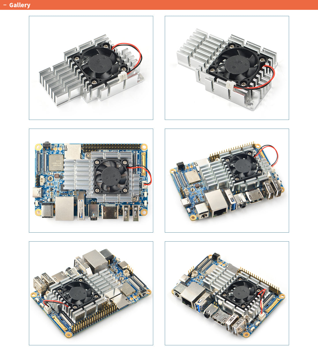 Cooling Set for NanoPC-T4