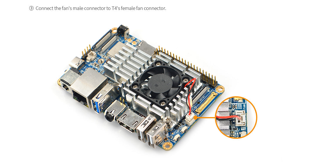Cooling Set for NanoPC-T4